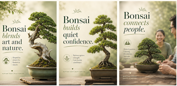 Bonsai benefits